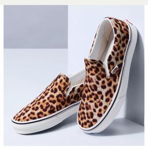 LEOPARD CLASSIC VANS SLIP-ON